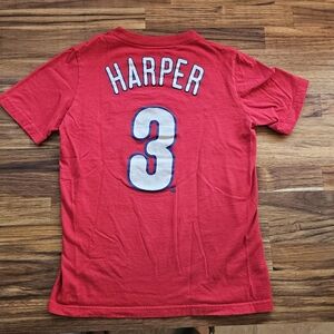 Phillies Harper Shirt Kids Size Small